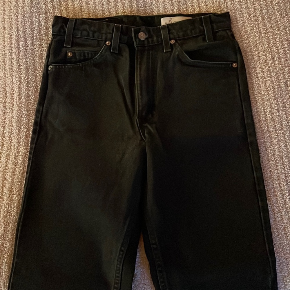 Black vintage Levi’s